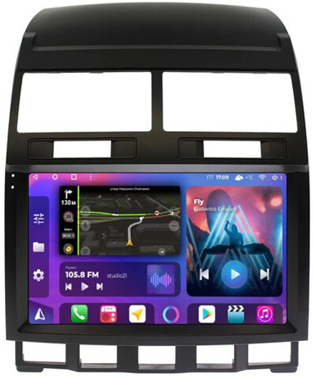 Магнитола для Volkswagen Touareg I 2002-2010 - FarCar BM042-TNM на Android 12, QLED, ТОП процессор, 4+32, CarPlay, 4G SIM-слот