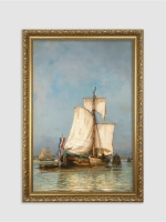 Картина настенная интерьерная в багетной раме 47*67 см