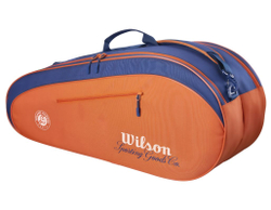 Теннисная сумка Wilson Roland Garros 2026 Team 6PK Racket