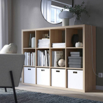 Стеллаж Фора 12, 112*147*38см, дуб беленый