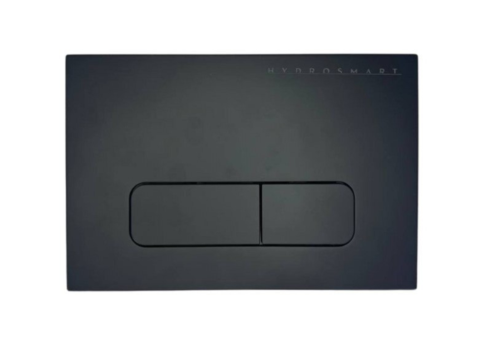 Панель смыва HYDROSMART 07811.N чёрный с прямоугольными клавишами