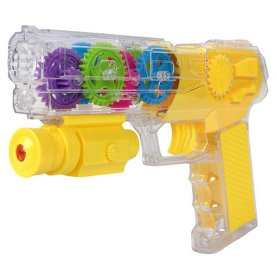 Пистолет на батарейках 20см, пакет CL105B