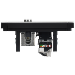 FORTE&PIANO Розетка двойная TV+RJ45 кат.5E FP236M металл белый IEK