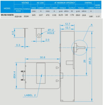 Мотор с редуктором WZ483K17 17800277, 24В