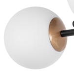 815460 Люстра CROCO 6х40W E14 ЧЕРНЫЙ МАТОВЫЙ/ЗОЛОТО