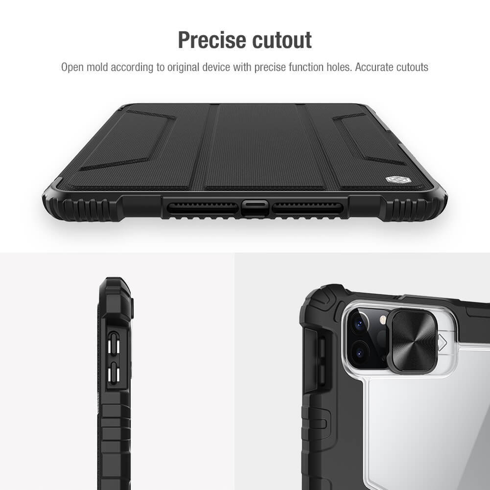 Противоударный чехол BUMPER NILLKIN LEATHER CASE PRO c защитой камеры для Apple iPad 10.9 2020