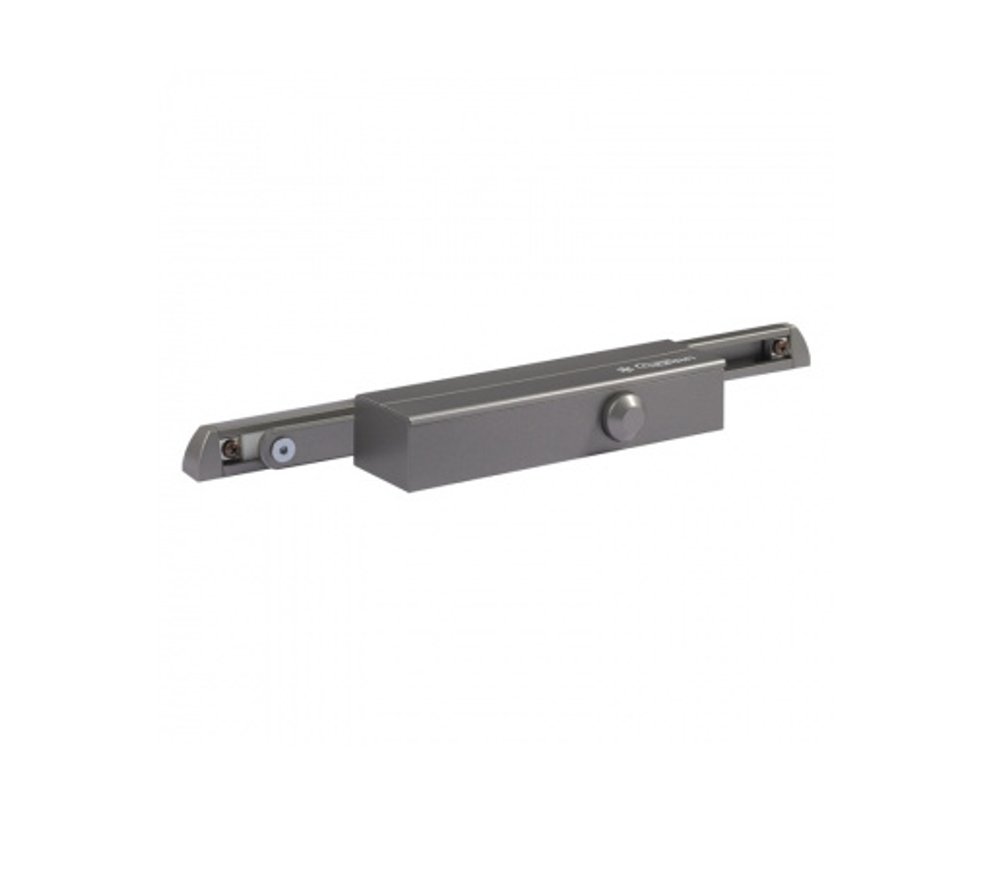 Доводчик НОРА-М 830 Slider (от 25 до 80 кг) (графит) морозостойкий со скользящей тягой