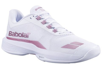 Женские Кроссовки теннисные Babolat Jet Tere 2 All Court - white/gold pink