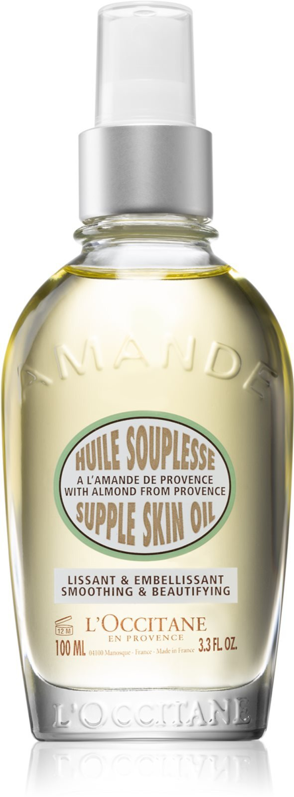 L’Occitane Almond - укрепляющее масло для тела /   100  ml  / GTIN 3253581758595