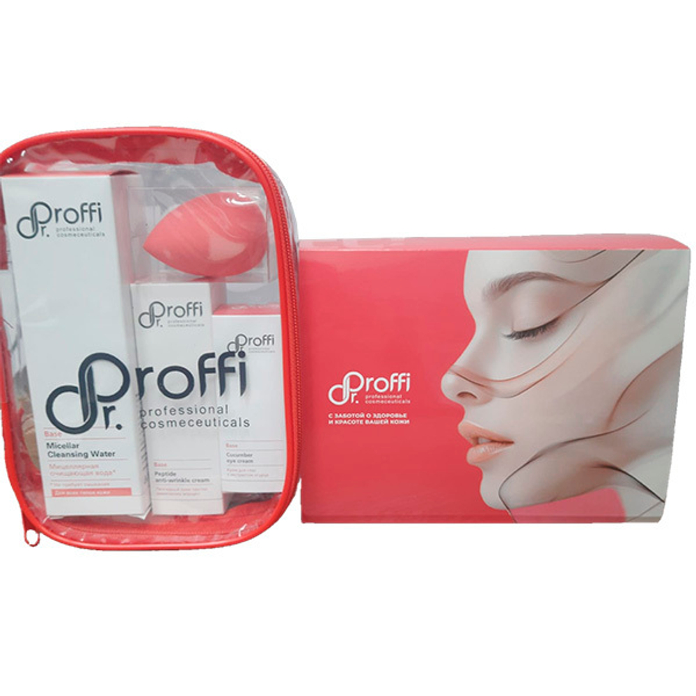 Набор косметики для лица со спонжем Doctor Proffi Set
