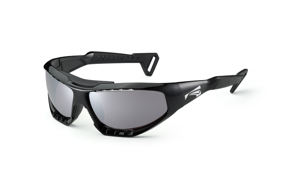 Спортивные очки LiP Surge / Gloss Black - Black / PCPL Levanté Series Silver Smoke Lens