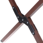 Стол кемпинговый складной DC-5003, 114*59*43 см, цвет: темное дерево, каркас алюминий, ТуристМастер