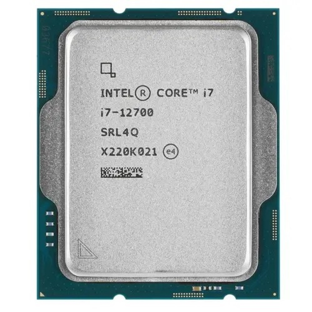 Процессор CPU Intel Core i7-12700 Alder Lake OEM (2.1 ГГц/ 4.8 ГГц в режиме Turbo, 25MB, Intel UHD Graphics 770, LGA1700)