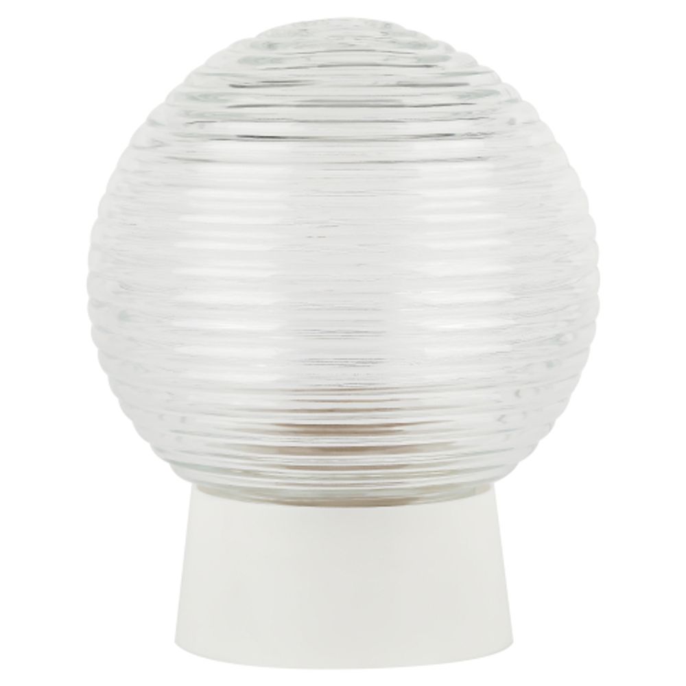 Светильник ЭРА НБП 01-60-004 с прямым основанием Гранат стекло IP20 E27 max 60Вт D150 шар