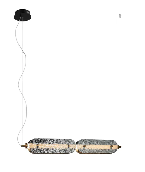 8375MDM-4S SG BLACK+SMOKY GRAY (1) Люстра NW