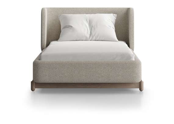 Кровать Basic спальное место 90*200 см (молочный, букле)