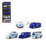 Набор транспорта 5шт, коробка 355-1