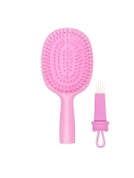 [Solomeya] Массажная расческа для волос Милый Мишка Розовая Cute Bear Massage Hair Brush Pink, 1шт