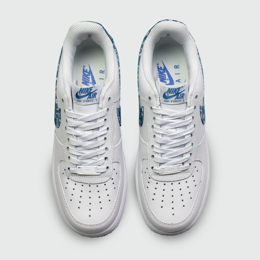 Кроссовки Nike Air Force 1 Low Wmns Blue Paisley