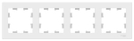 ATLASDESIGN 4-постовая РАМКА, универсальная, ЛОТОС