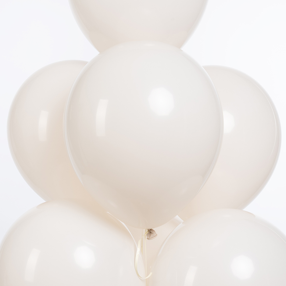 Шар 12" Кремовый, пастель ретро шаринг