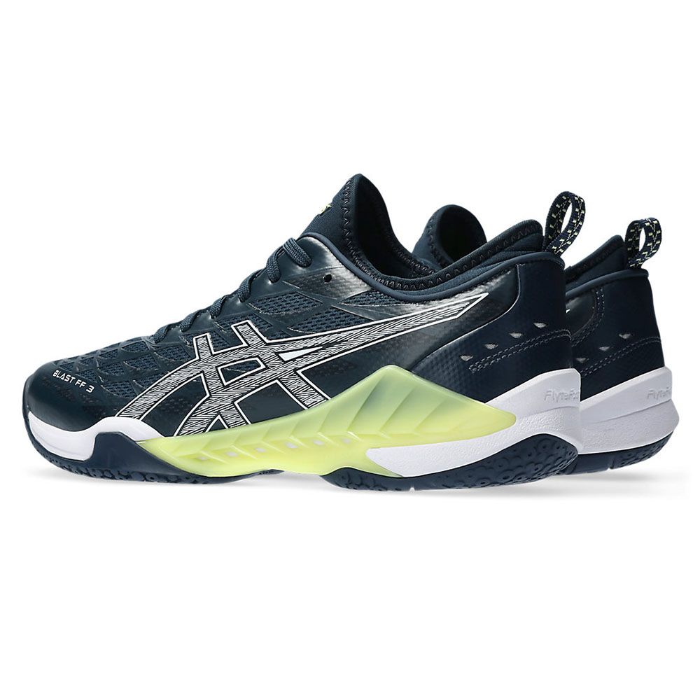 Кроссовки волейб. муж. ASICS Blast FF3 1071A076 401,р.9.5(рос.42),текстиль,кожзам, темно-синий