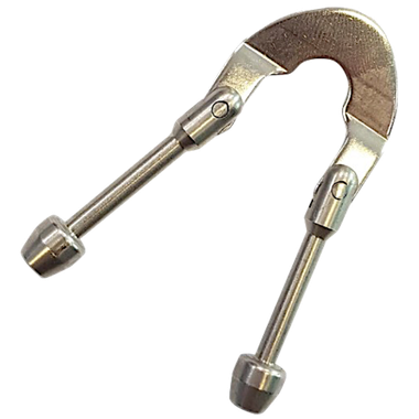 Зацеп шарнирный со скобой для отрезных тяг Scorpena