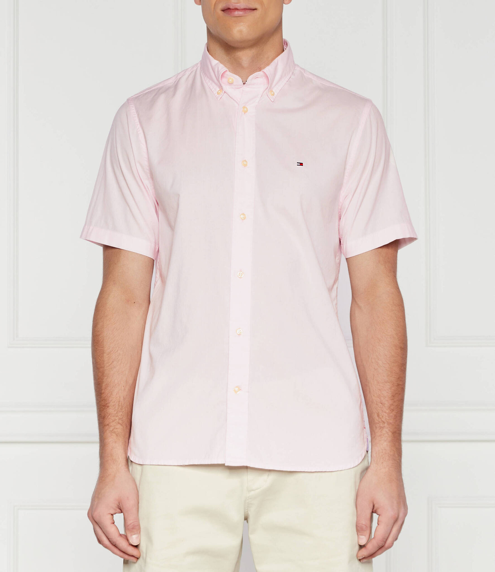 Рубашка FLEX POPLIN Tommy Hilfiger - пудро-розовый(MW0MW33809)