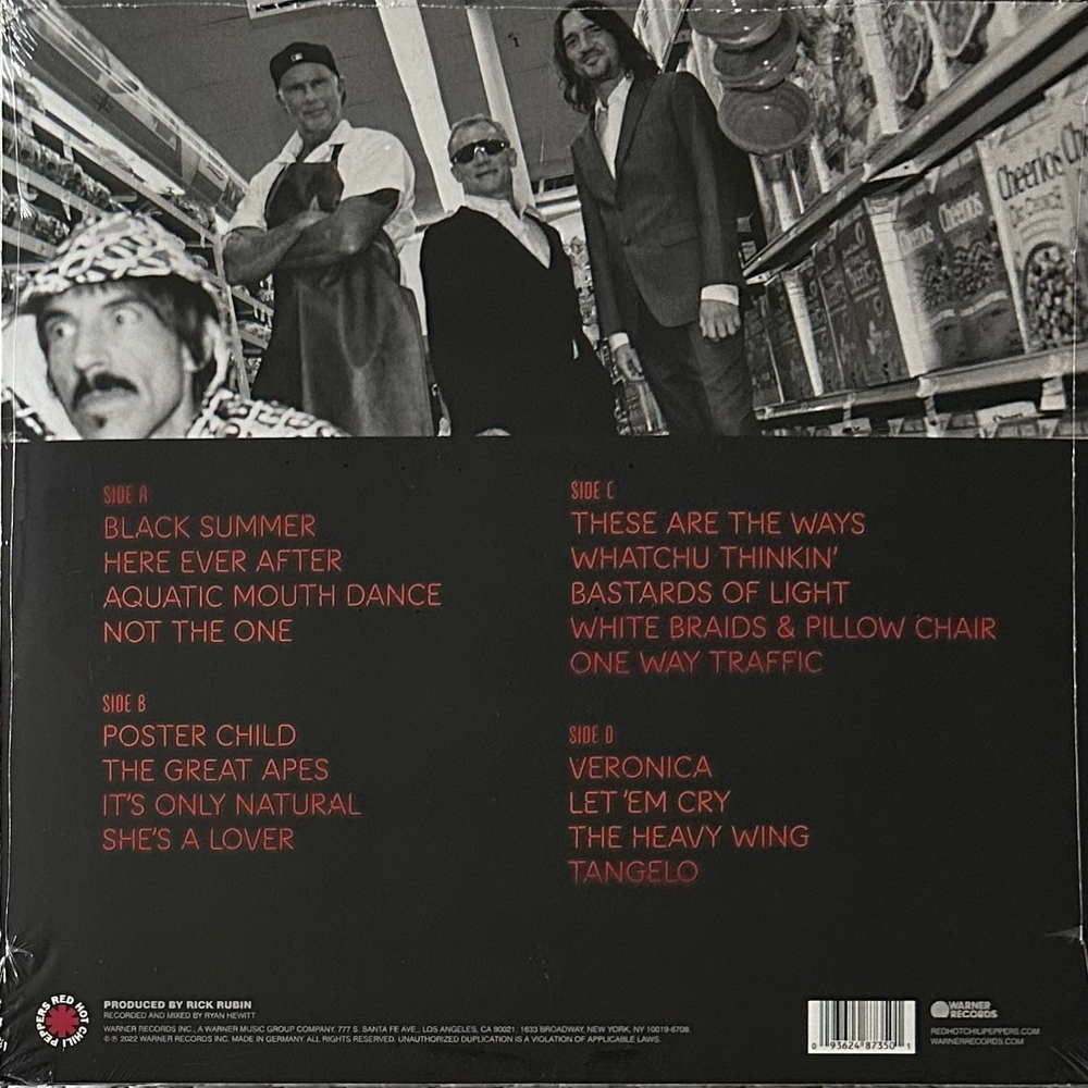 Red Hot Chili Peppers - Unlimited Love 2LP (Европа 2022г.)