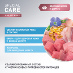 Сухой корм AWARD SPECIAL CARE Sensitive Skin&Coat для взрослых кошек для здоровой кожи и шерсти со свежей белой рыбой 10кг