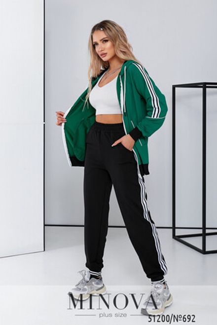Костюм 692-зеленый Minova Фото 2