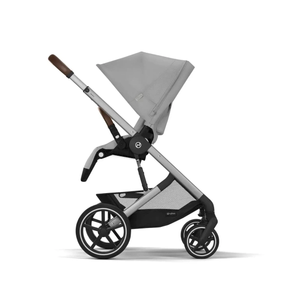 Детская коляска Cybex Balios S Lux SLV 2 в 1 Stone Grey