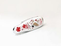S-HEART-S Подарочный набор с расческой Scalp Brush «CRANE OF BEAUTY» и чехлом