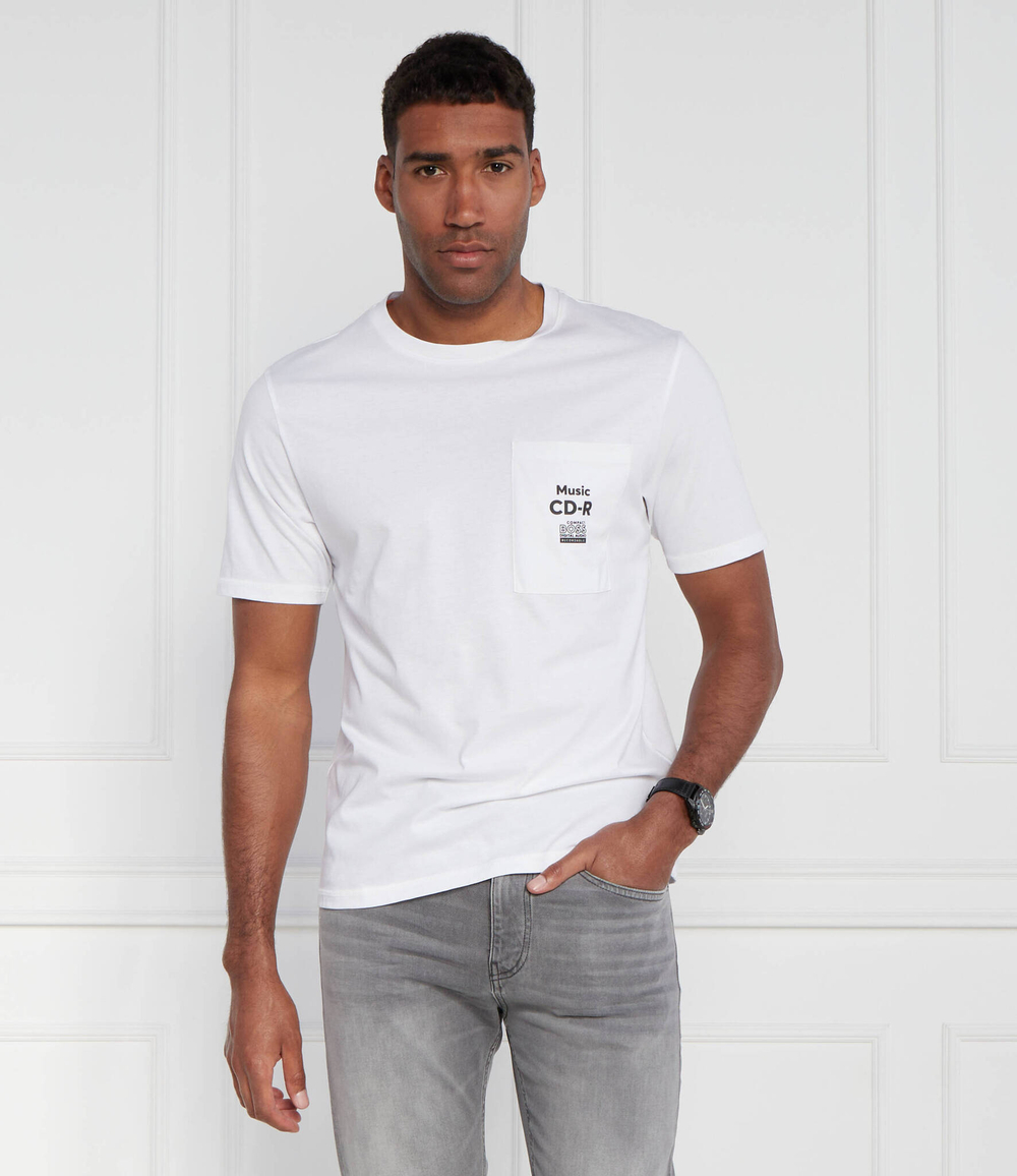 Футболка TeeVibes BOSS ORANGE - белый(50491748)