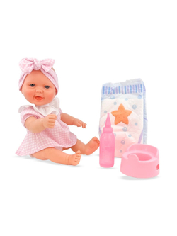 Пупс BERJUAN виниловый 30см Baby Pipi (514)