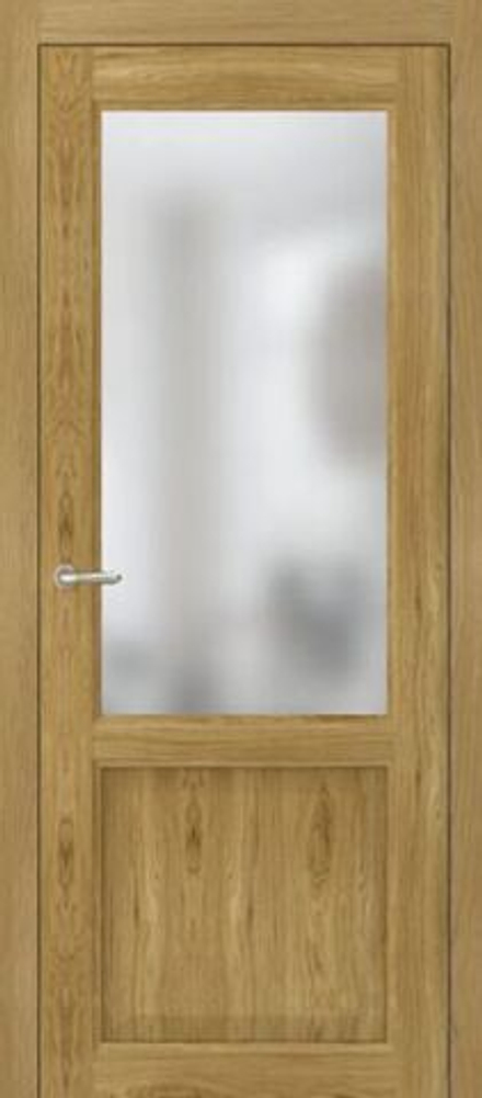 Межкомнатная дверь Фрамир Elegance 2 PO Сатинат Дуб натуральный