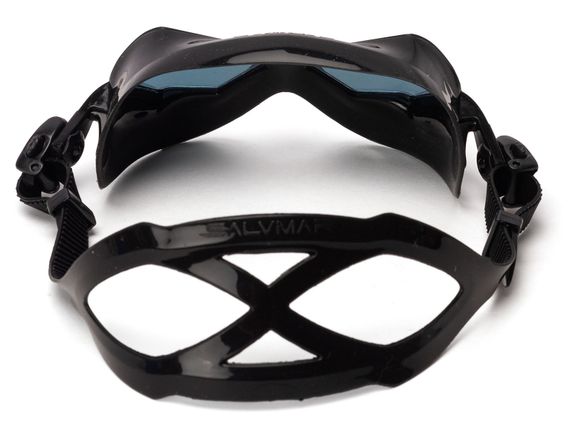 Очки для плавания Salvimar JEKO черный силикон/темные линзы