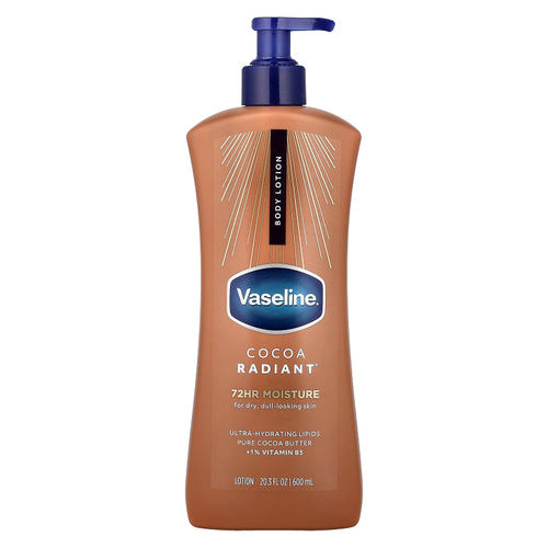 Vaseline, Cocoa Radiant®, лосьон для тела, для сухой и тусклой кожи, 600 мл (20,3 жидк. унции)