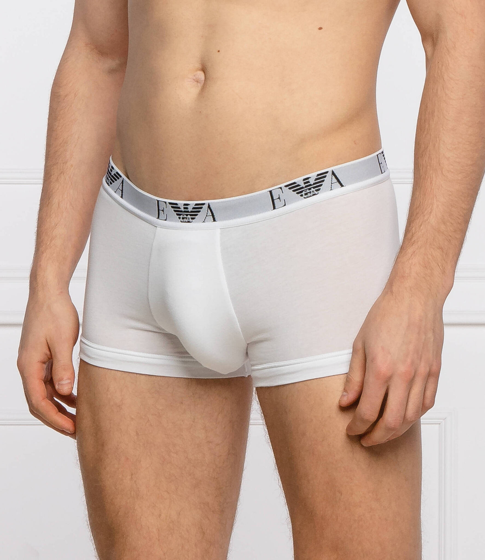 трусики-боксеры 2 шт. Emporio Armani - белый(111210 CC715)