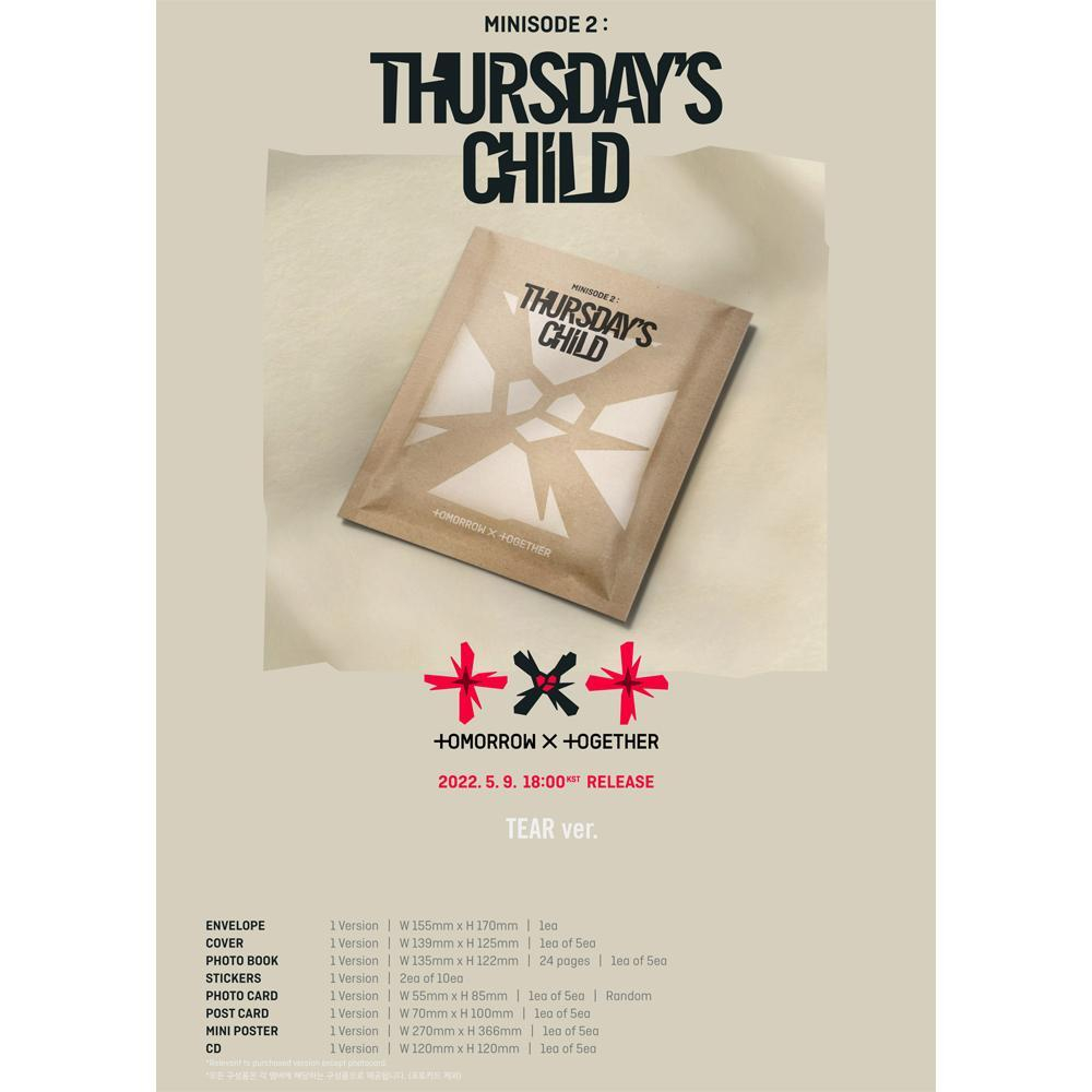 Альбом TXT - minisode 2: Thursday‘s Child (TEAR Ver.)