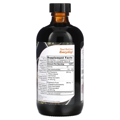 Zahler, PureBerry + Purse, жидкие листья красной малины и пастушья сумка, 236,6 мл (8 жидк. унций)