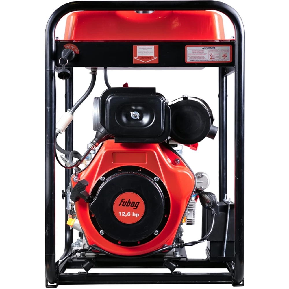 FUBAG PD 1800 T ES мотопомпа дизельная 9.4 л.с, 1800 л/мин, диаметр 100 мм, 646273