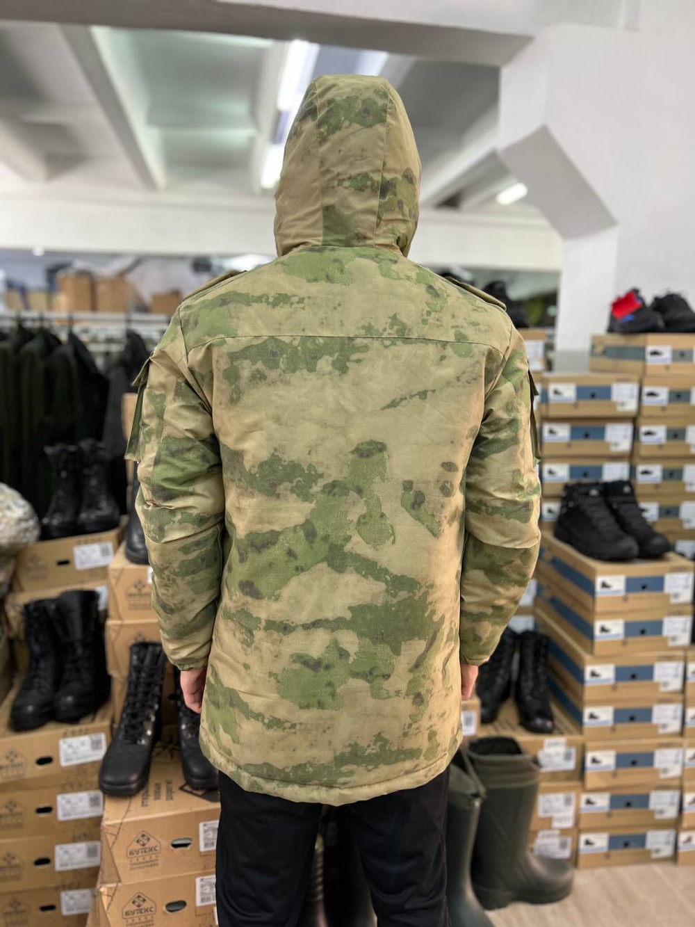 Бушлат зимний / мох