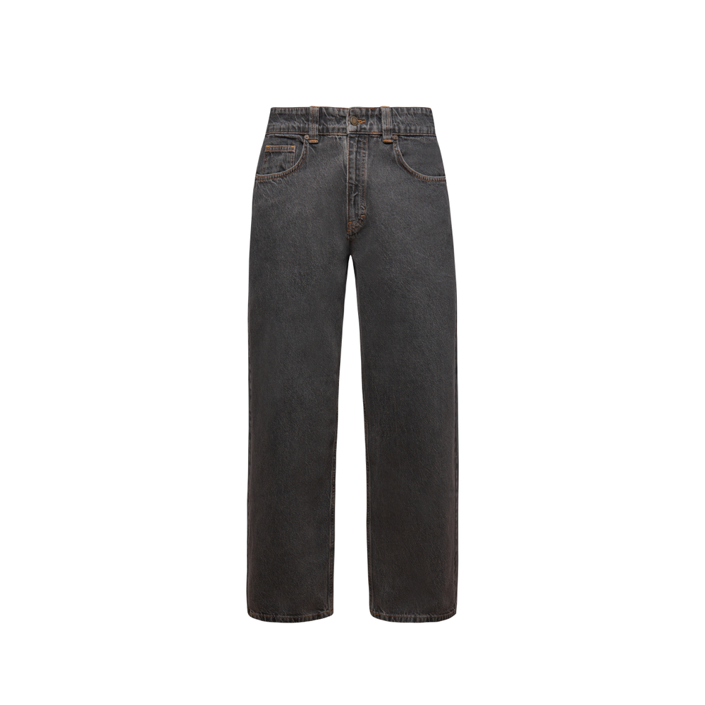 Джинсы Called a Garment Pastoral Wide Jeans "Black Washed"