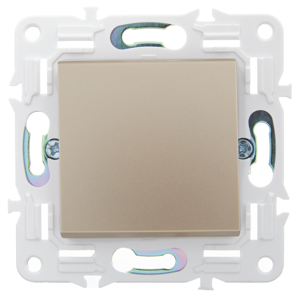 SKANDY Выключатель 1-клавишный 10А SK-V01Sa песочный IEK