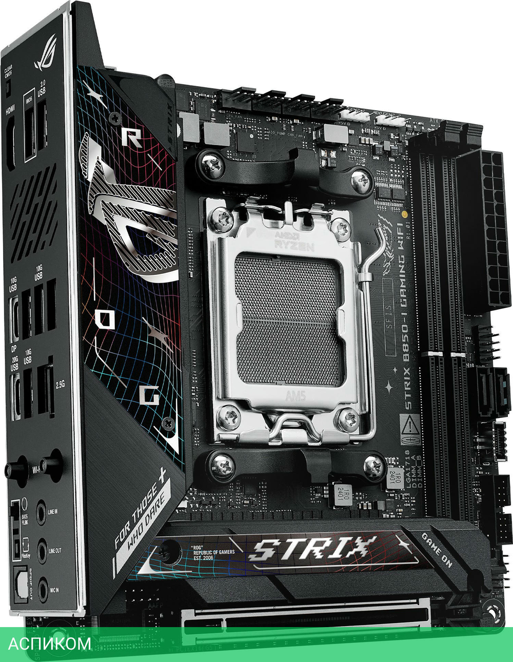 Материнская плата ASUS ROG Strix B850-I Gaming WIFI (90MB1K30-M0EAY0)