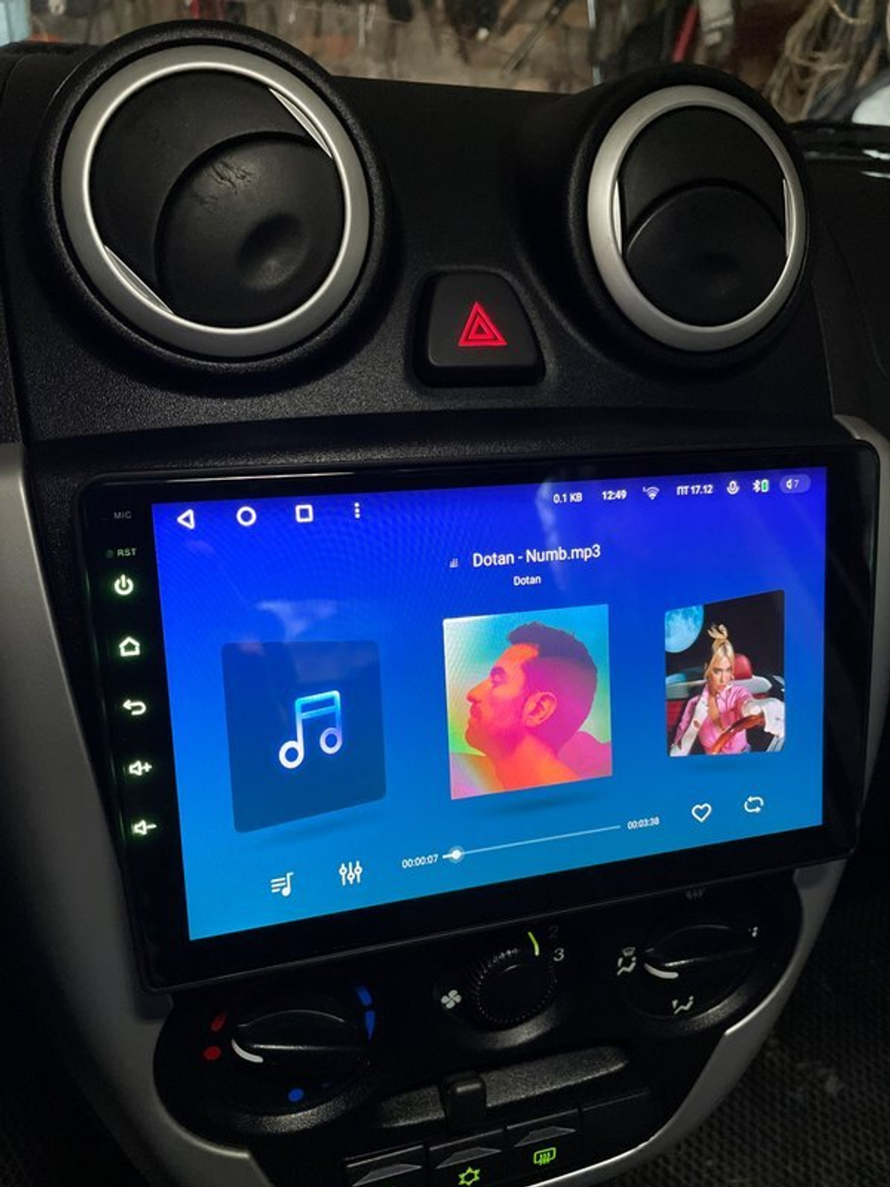 Магнитола для Lada Granta 2011-2018 (взамен ШГУ) - Canbox 9146 Qled, Android 10, ТОП процессор, SIM-слот