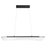 359191 OVER NT23 306 черный Светильник подвесной диммируемый, в комплекте пульт ДУ IP20 LED 3000К~6000К 32W 220-240V WELLE