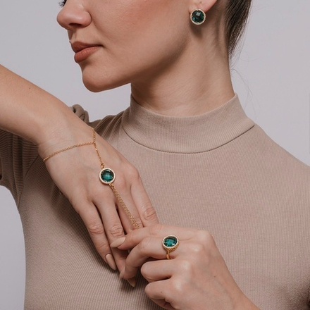 Браслет  Boccadamo "Hand Kiss" XBC008DP BL/G