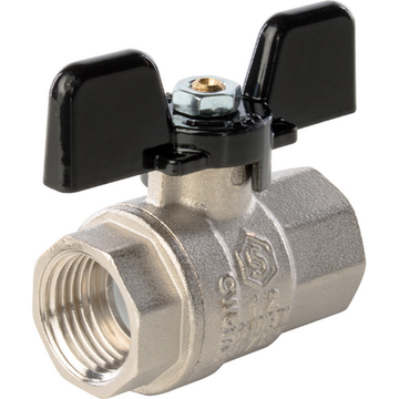 Кран шар. 1/2" г/г бабочка Stout